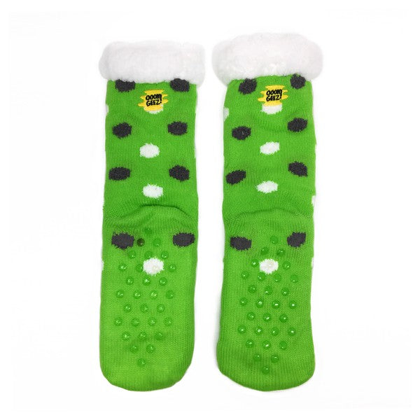 Frog Love - Women's Plush Slipper Socks